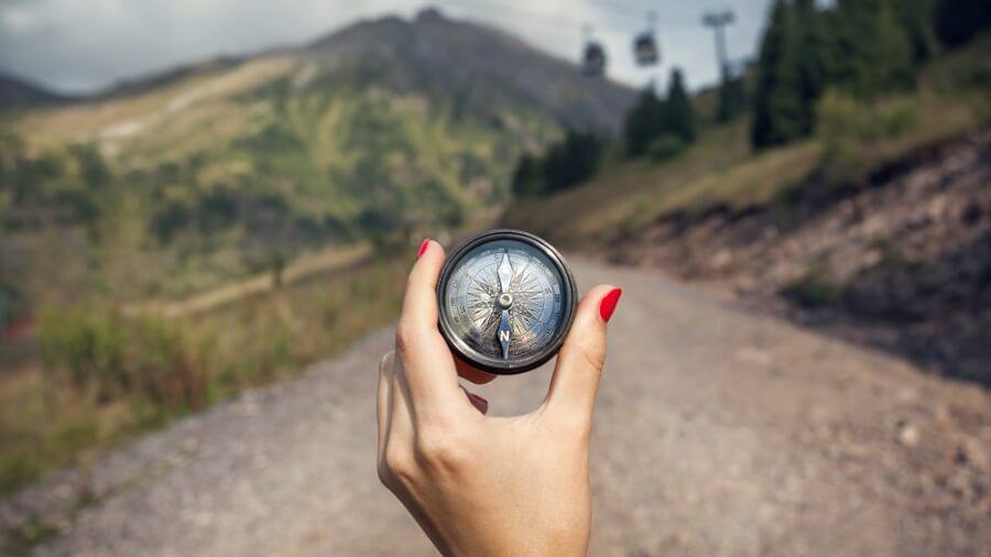 Auf dem Weg zu deinem eigenen Business hilft ein  Mentor wie ein Kompass